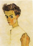 Egon Schiele, Giovane